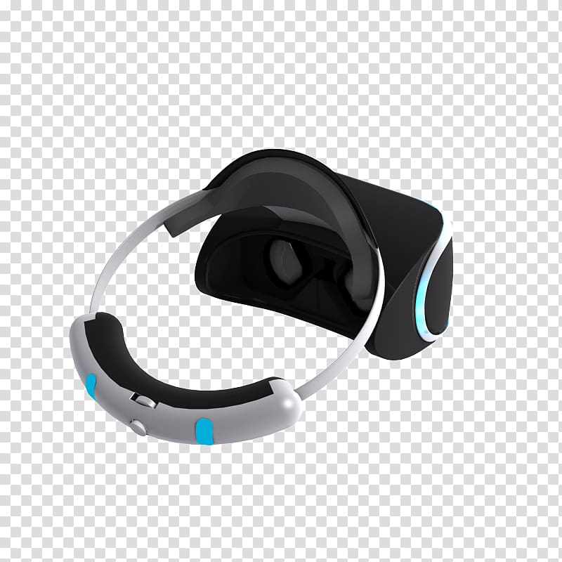 Headphones PlayStation VR Virtual reality headset Head-mounted display, virtual reality transparent background PNG clipart