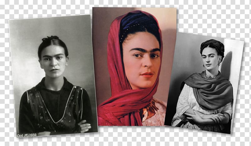 Frida Kahlo Portrait Book, book transparent background PNG clipart