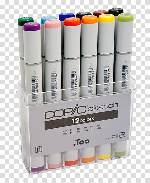 Copic Marker pen Paper Drawing Sketch, manga transparent background PNG clipart