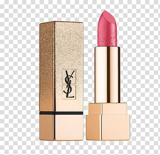 yves,saint,laurent (ysl) yves saint laurent star edition square tube of lipstick lipstick transparent background PNG clipart