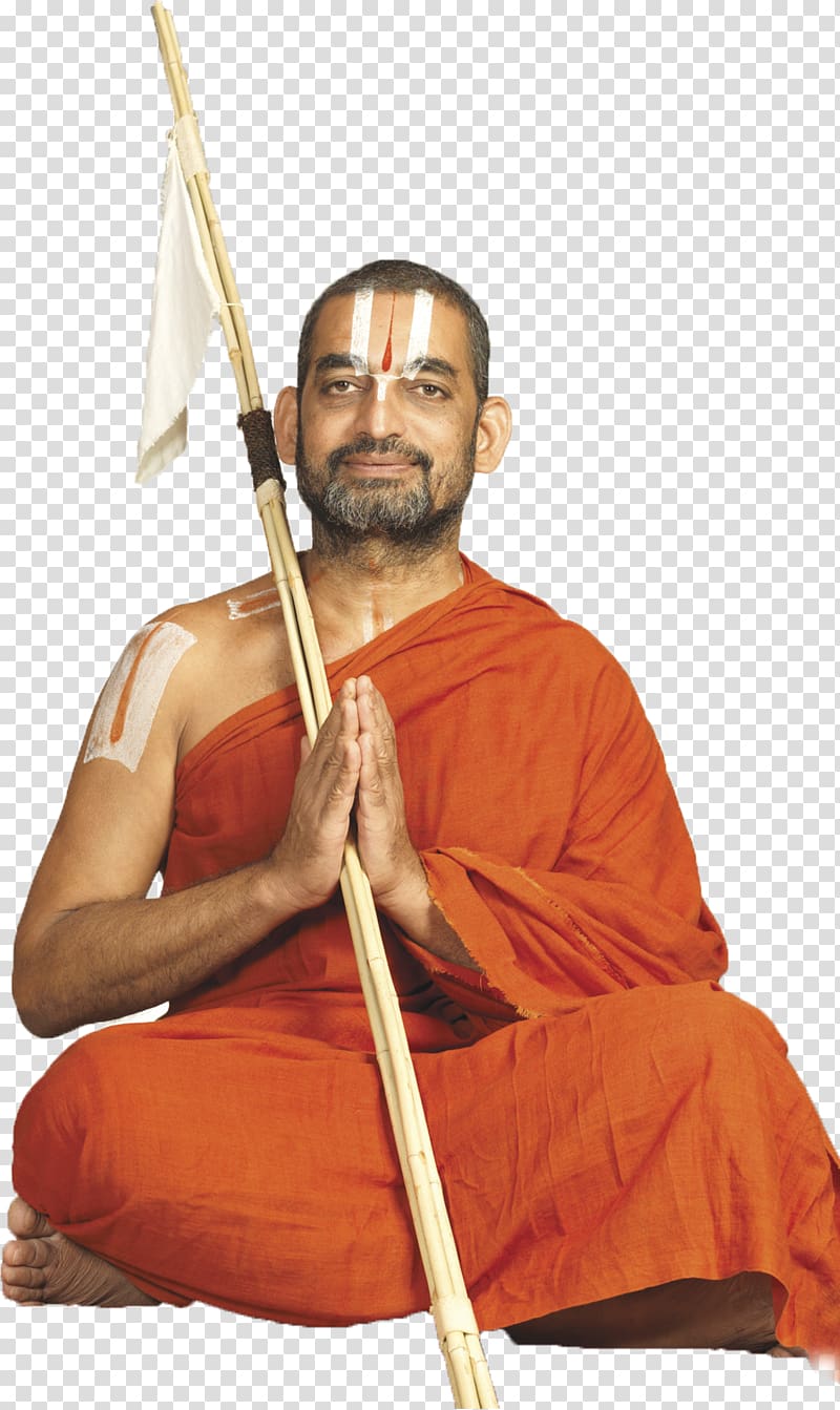 Chinna Jeeyar Bhagavad Gita Swami Sri Vaishnavism Sri Ramanuja, jai sri ram transparent background PNG clipart