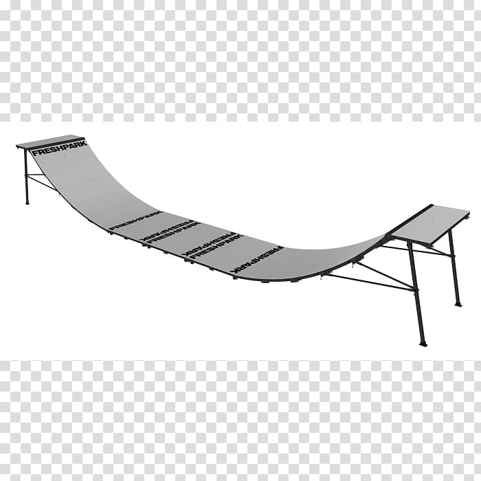 Sunlounger Chaise longue Angle, Half Pipe transparent background PNG clipart