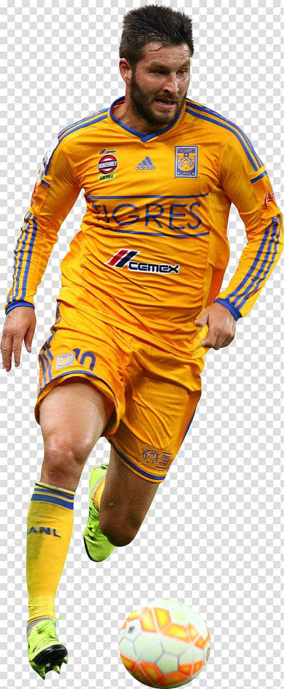 André-Pierre Gignac Tigres UANL C.D. Guadalajara Clausura 2017 Liga MX championship stage Rendering, football transparent background PNG clipart