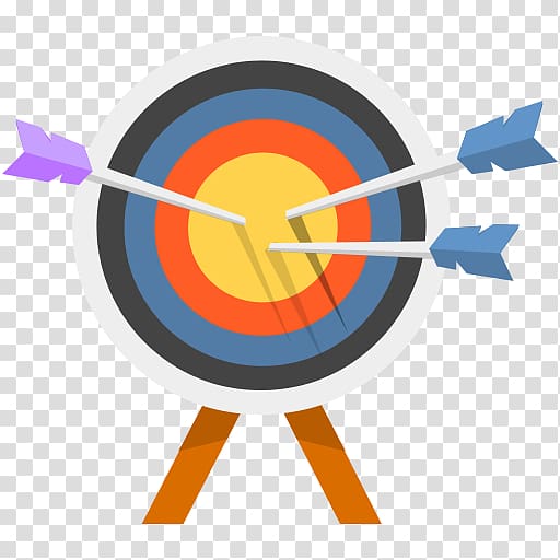 Red target icon, Reticle Icon, Target transparent background PNG