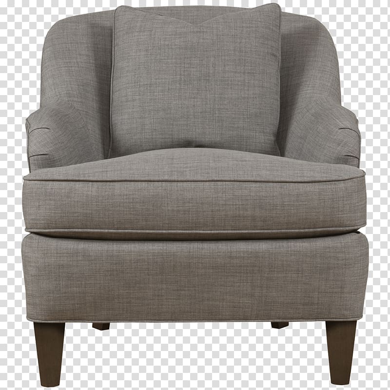 Club chair Loveseat Slipcover Armrest, chair transparent background PNG clipart