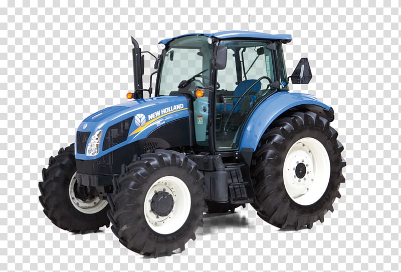 New Holland Agriculture Tractor Agricultural machinery Sales, tractor transparent background PNG clipart