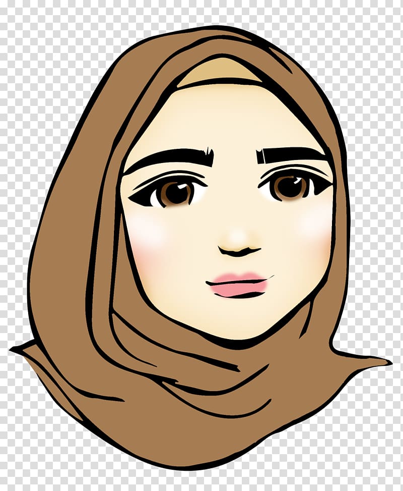 Warm On A Cold Night (feat. Aminé) Woman Hijab Eye, woman transparent background PNG clipart