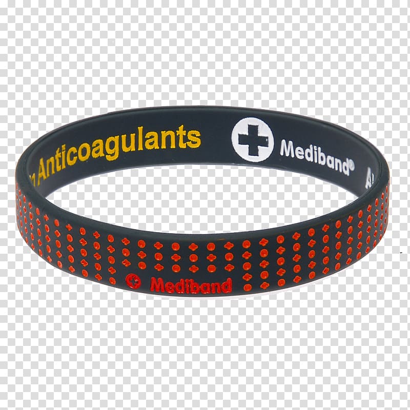 Wristband Bracelet Bangle Product Font, Anticoagulants Medical Alert Symbol transparent background PNG clipart