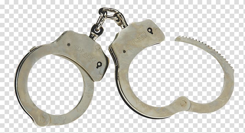 Handcuffs Police officer Security, handcuffs transparent background PNG clipart
