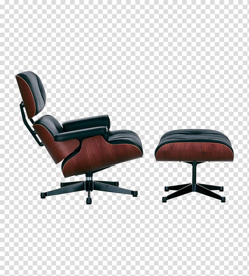 Eames Lounge Chair Wood Charles and Ray Eames Vitra, chair transparent background PNG clipart