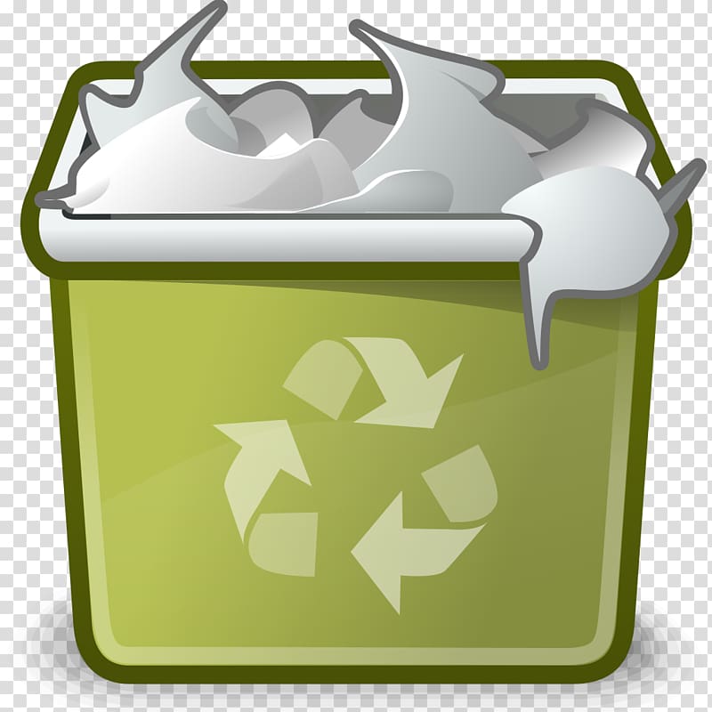 Rubbish Bins & Waste Paper Baskets Computer Icons Recycling bin, trash can transparent background PNG clipart