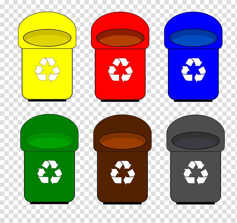 Paper Recycling bin Waste container , Recycle Bin transparent background PNG clipart