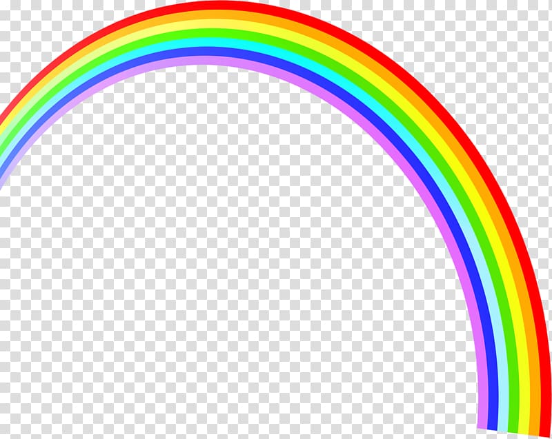 Rainbow , kids border transparent background PNG clipart