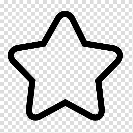 Star Shape Computer Icons , 5 stars transparent background PNG clipart