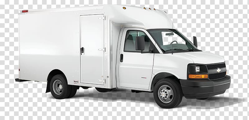 Van Chevrolet Car Pickup truck, Box Truck transparent background PNG clipart