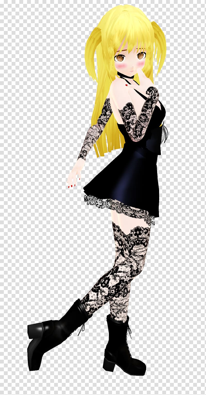 Misa Amane Anime Death Note , corset transparent background PNG clipart