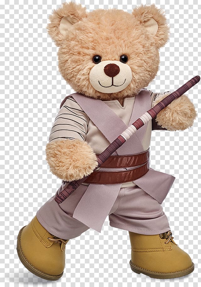 Build-A-Bear Workshop Rey Star Wars Teddy bear, Buildabear Workshop transparent background PNG clipart