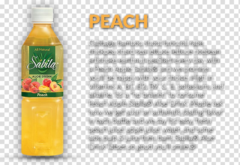 Juice Aloe vera Drink Food Health, Peach drink transparent background PNG clipart