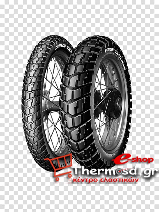 Tire Dunlop Tyres Motorcycle Scooter, motorcycle transparent background PNG clipart