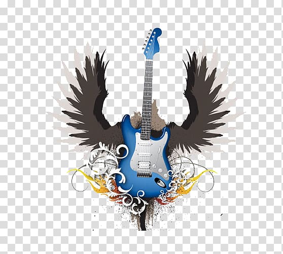 Logo RAJ NOBLES DEGREE COLLEGE Art, guitar transparent background PNG clipart