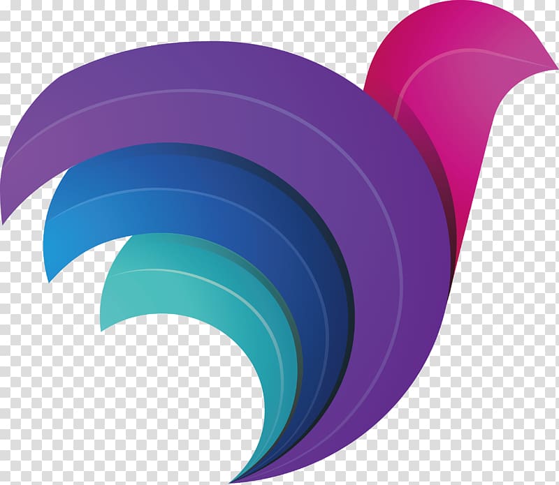 Circle Angle Purple, Creative Warehouse logo design transparent background PNG clipart
