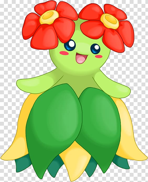 Pokémon Gold and Silver Bellossom Pokédex, pokemon go transparent background PNG clipart