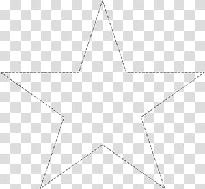 Hollywood Walk of Fame Triangle Tagged, watercolor shapes transparent background PNG clipart thumbnail