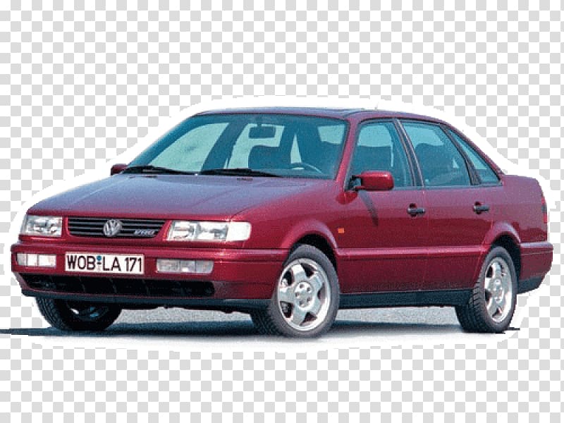 1993 Volkswagen Passat 1997 Volkswagen Passat Car VR6 engine, volkswagen transparent background PNG clipart