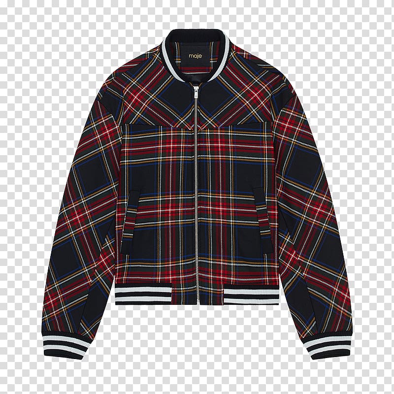 Tartan Jacket Outerwear Clothing Coat, plaid jacket transparent background PNG clipart