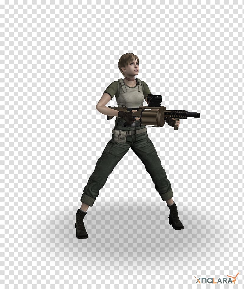 Firearm Mercenary Gun Joint, Rebecca Chambers transparent background PNG clipart