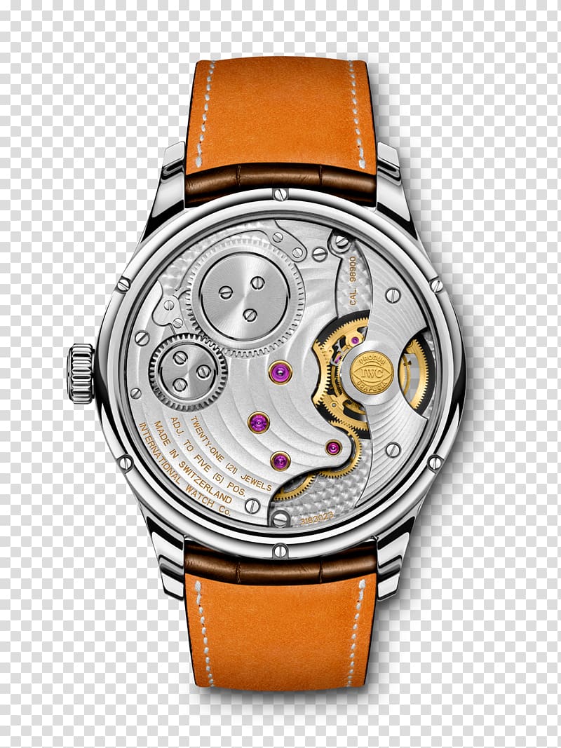 Schaffhausen International Watch Company Tourbillon Counterfeit watch, wounds transparent background PNG clipart