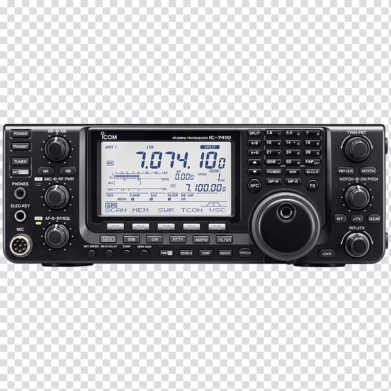 Transceiver Icom Incorporated Shortwave radiation 6-meter band Antenna tuner, icom transparent background PNG clipart