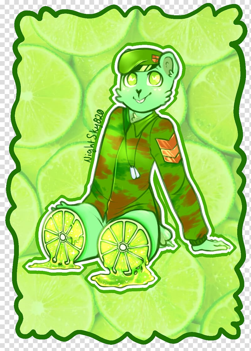 Toothy Lime juice Cartoon, lime juice transparent background PNG clipart
