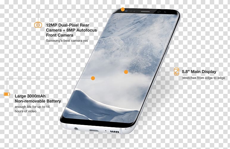 Samsung Galaxy S8 MetroPCS Communications, Inc. MetroPCS Authorized Dealer Smartphone, samsung transparent background PNG clipart