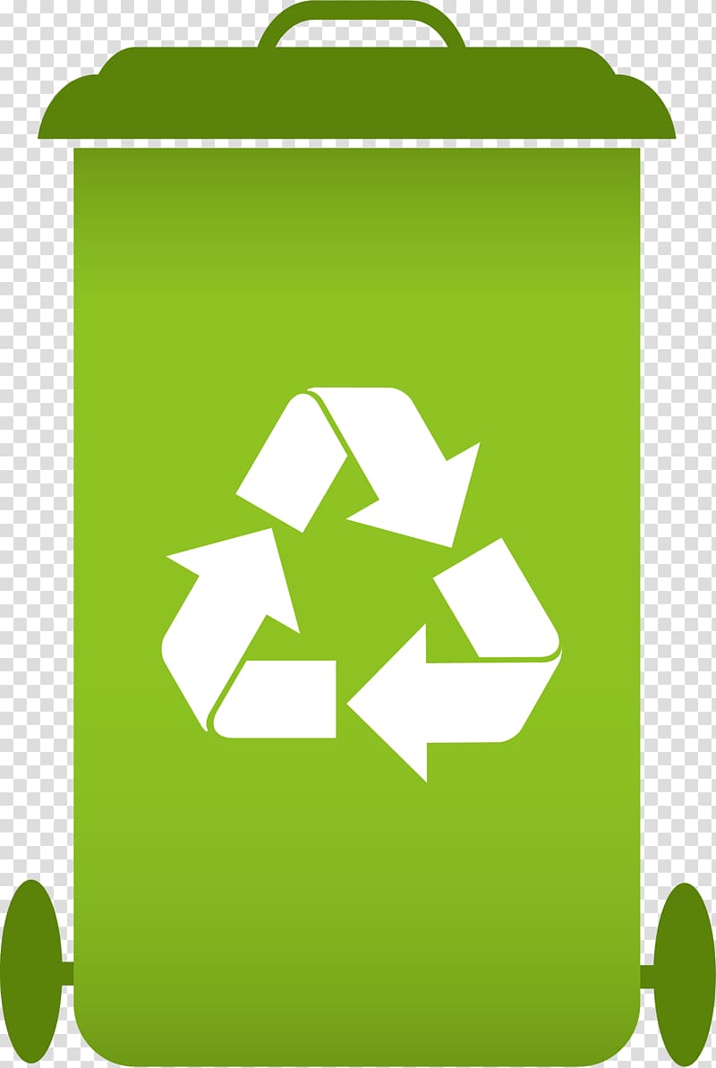 Recycling symbol Waste management, Trash can transparent background PNG clipart