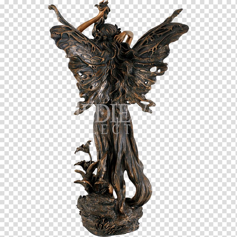 Bronze sculpture Figurine, garden Statue transparent background PNG clipart