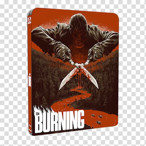 Slasher Arrow Films Horror Film poster, burning books transparent background PNG clipart