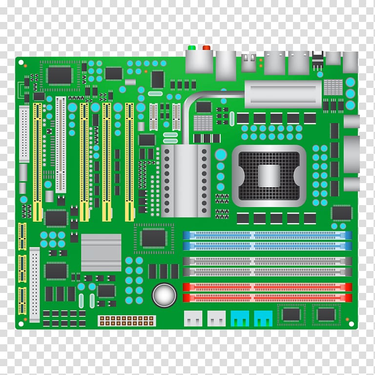 Motherboard Computer hardware Computer Icons , Computer transparent background PNG clipart
