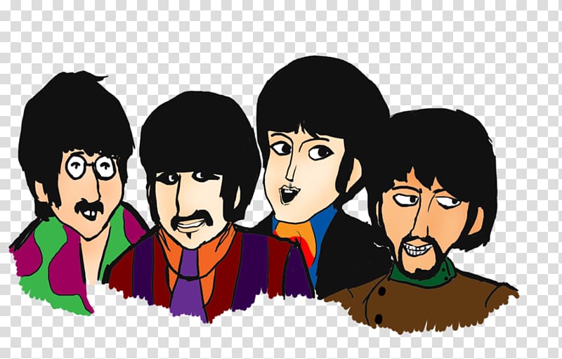 Yellow Submarine John Lennon The Beatles Abbey Road, yellow submarine meanies transparent background PNG clipart