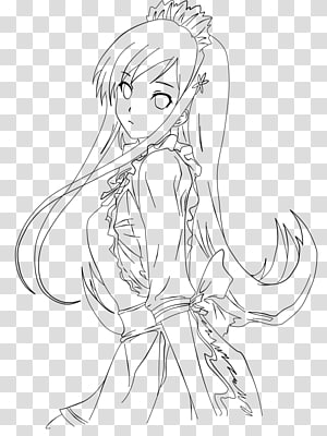 Anime Girl In Hoodie Coloring Pages Outline Sketch Drawing Vector, Anime  Drawing, Wing Drawing, Girl Drawing PNG and Vector with Transparent  Background for Free Download