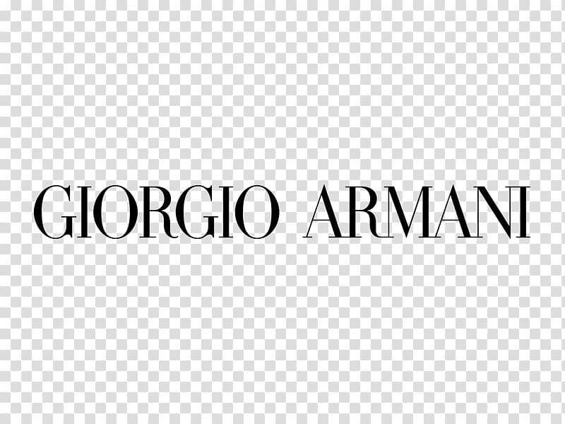 Armani Logo Italian fashion Cosmetics, others transparent background PNG clipart
