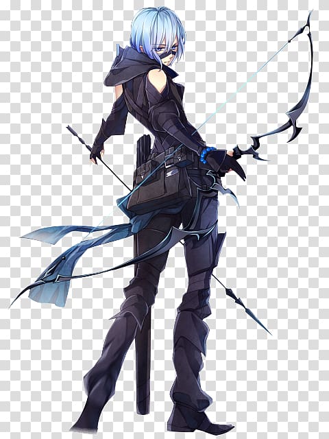 Girl with a bow and arrow - Anime Bases .INFO