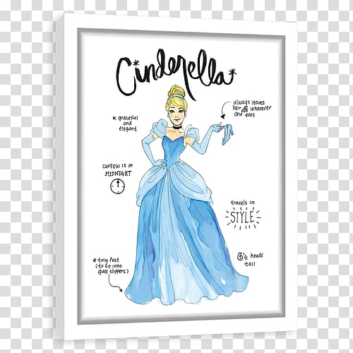 Cinderella T-shirt Disney Princess The Walt Disney Company, Disney sketch transparent background PNG clipart