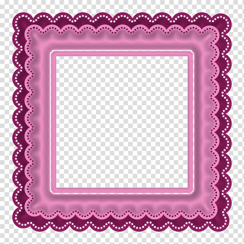 Pink Adobe Illustrator, Pink Frame transparent background PNG clipart