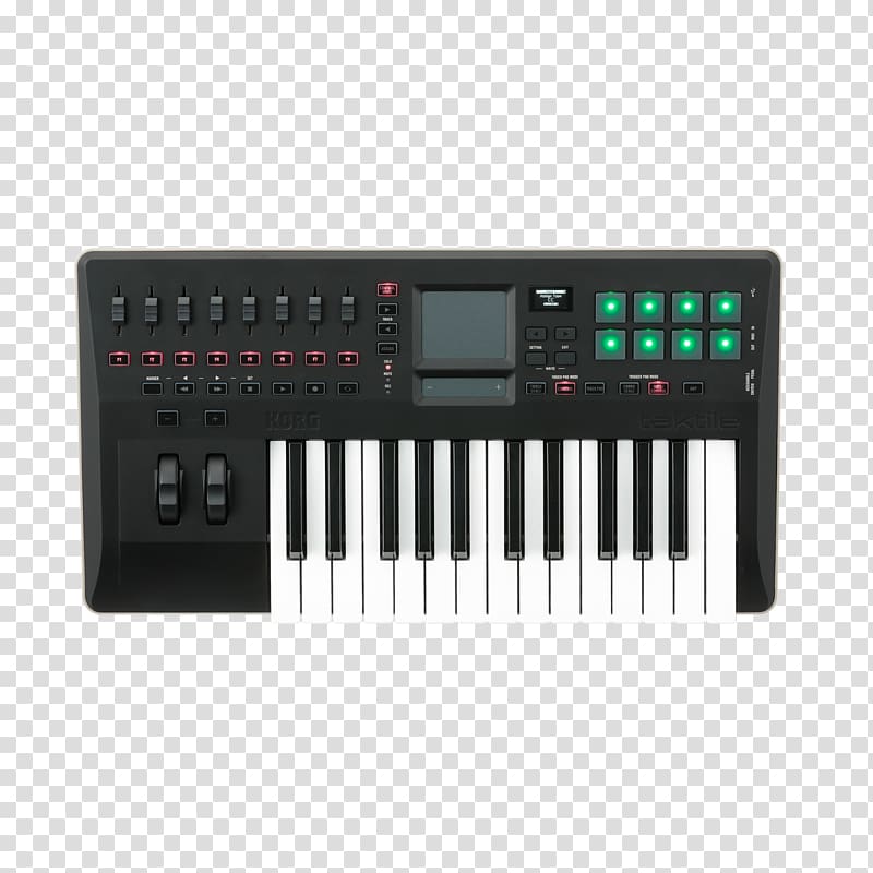 Korg Triton Taktile MIDI Controllers Korg PadKontrol MIDI keyboard, musical instruments transparent background PNG clipart