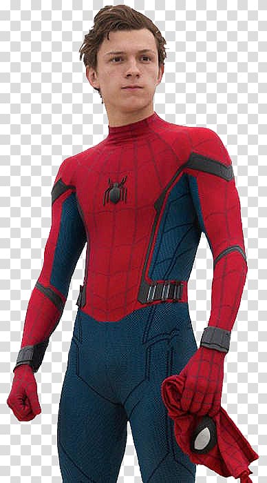 Tom Holland Spider-Man: Homecoming Hulk Iron Man, tom holland transparent background PNG clipart