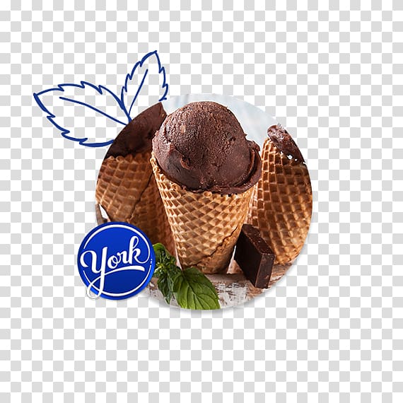 York Peppermint Pattie Chocolate ice cream Ice Cream Cones, peppermint paddy transparent background PNG clipart
