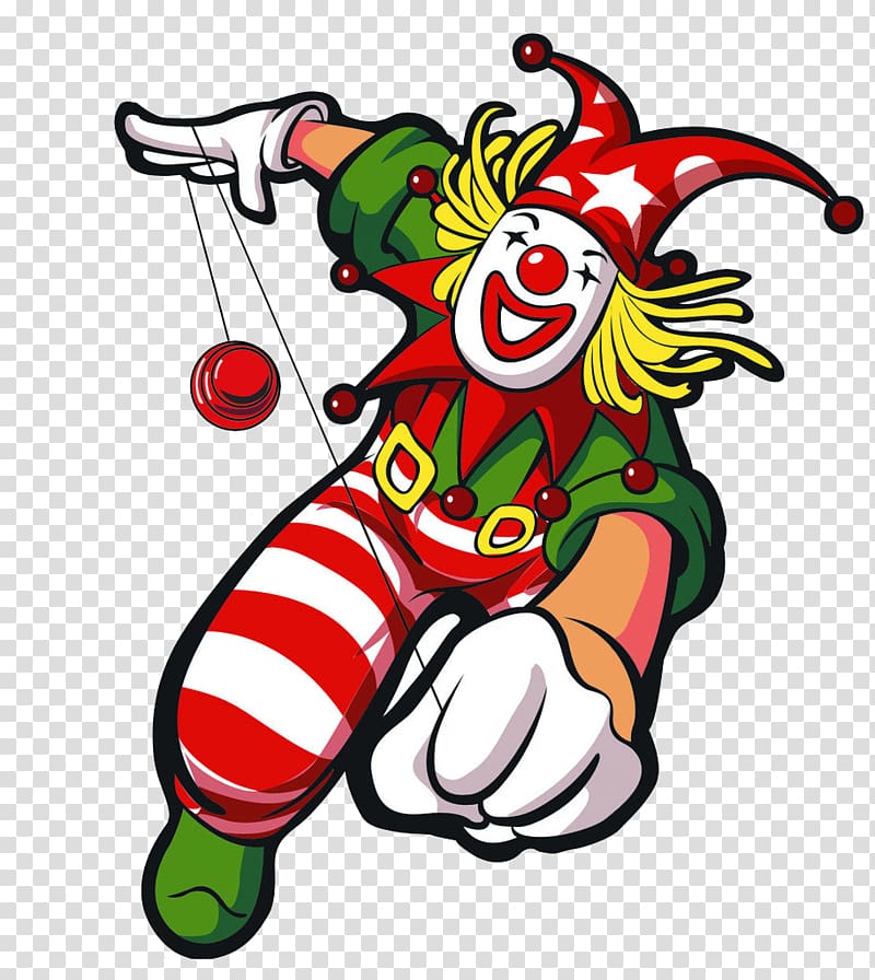 Clown Yo-yo, clown transparent background PNG clipart