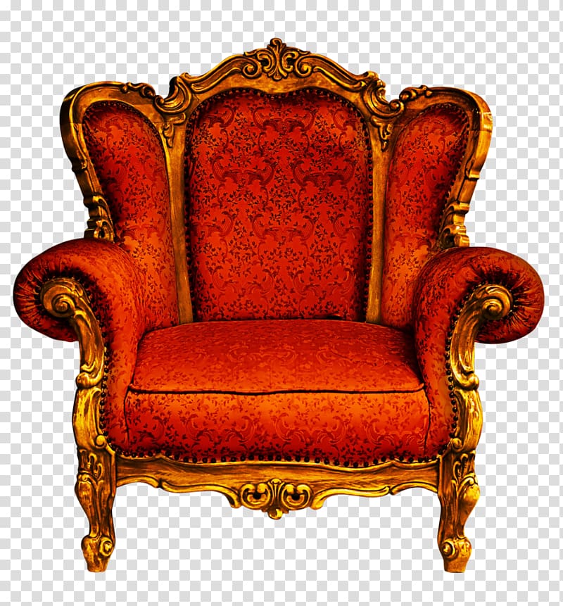 Table Chair Couch, armchair transparent background PNG clipart