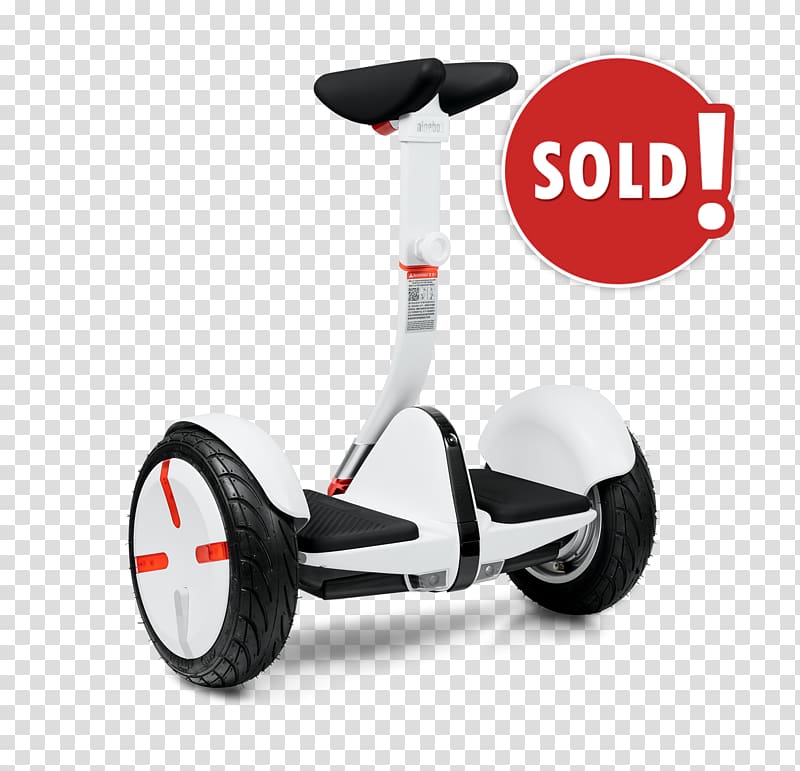 Segway PT Self-balancing scooter Electric vehicle Personal transporter, scooter transparent background PNG clipart